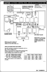 METRO 120 ERVD Wiring Diagram